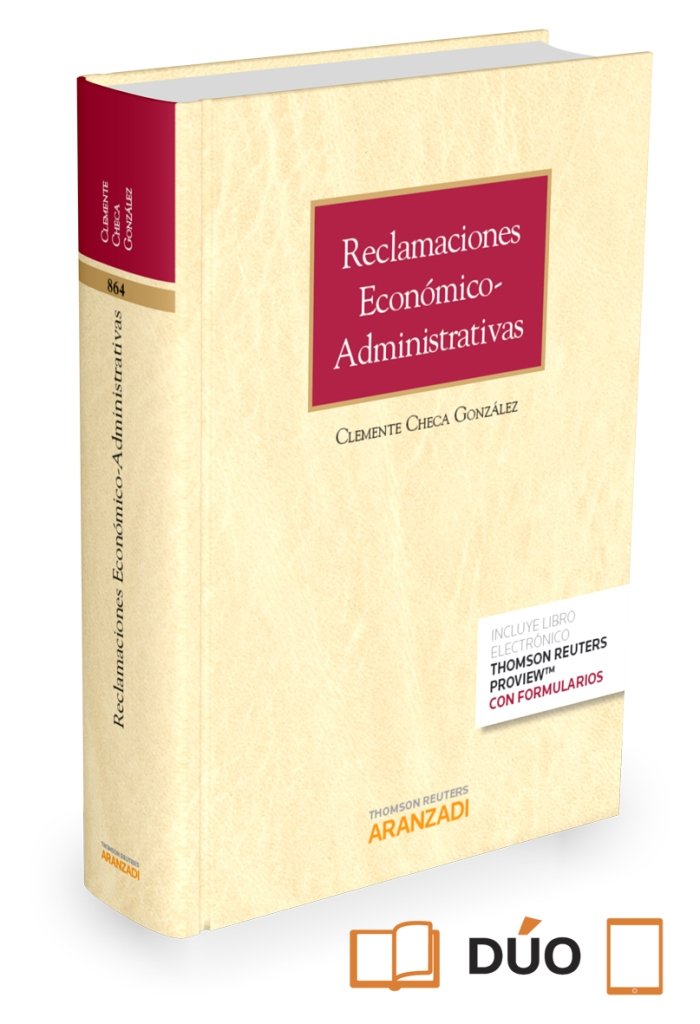 Reclamaciones económico-administrativas (Papel + e-book), de Checa González, Clemente | portada del libro