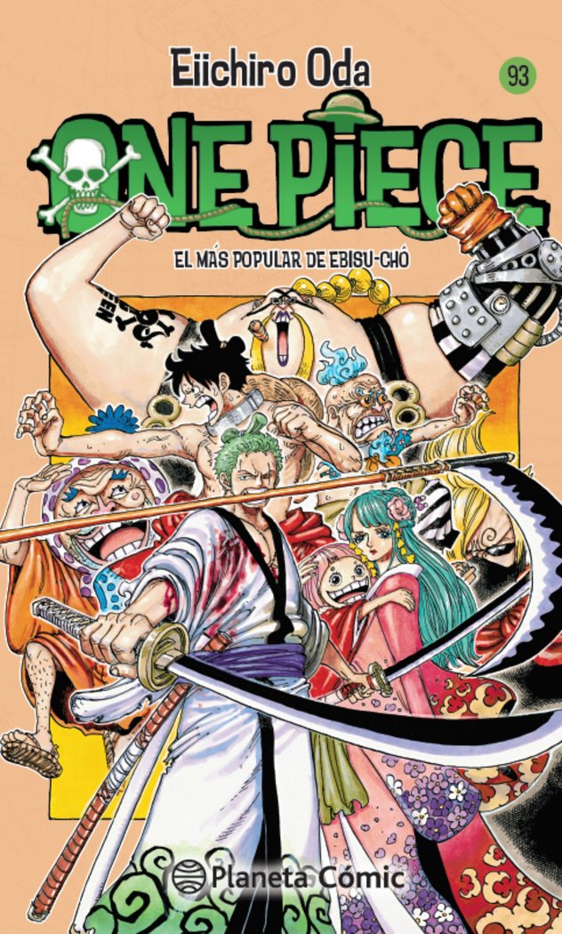 One Piece nº 93, de Oda, Eiichiro | portada del libro