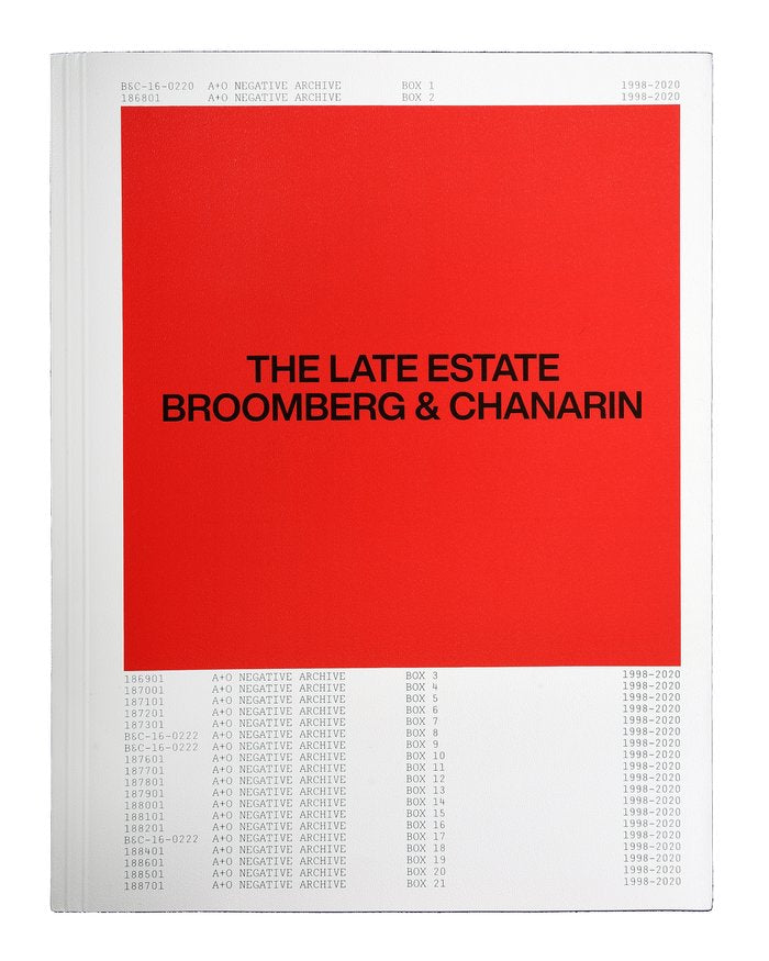 The Late Estate Broomberg, de 14.42 | portada del libro
