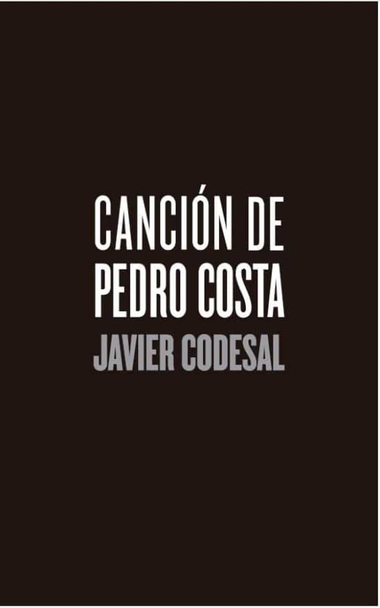 Canción de Pedro Costa, de CODESAL | portada del libro