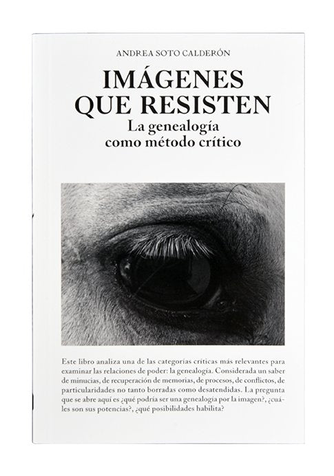 IMAGENES QUE RESISTEN, de ANDREA SOTO CALDERON | portada del libro