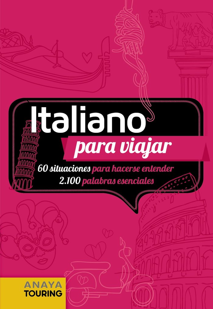 Italiano para viajar, de Anaya Touring | portada del libro