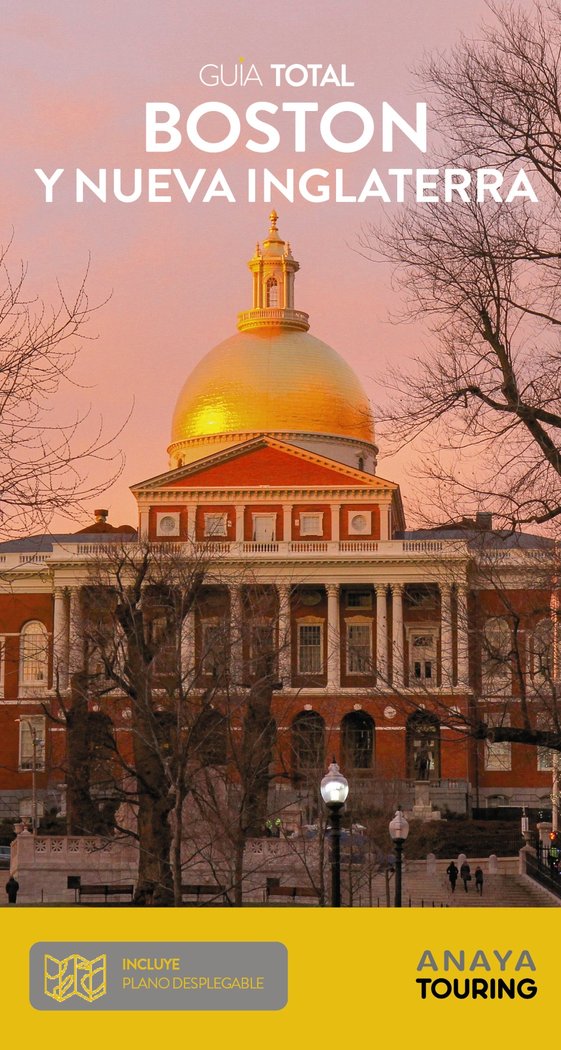 Boston y Nueva Inglaterra, de Anaya Touring | portada del libro