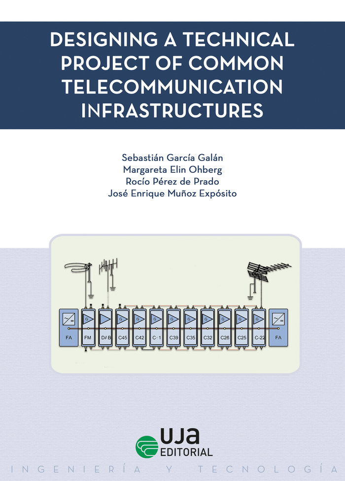Designing a technical project of common telecommunications infrastructure, de García Galán, Sebastián | portada del libro