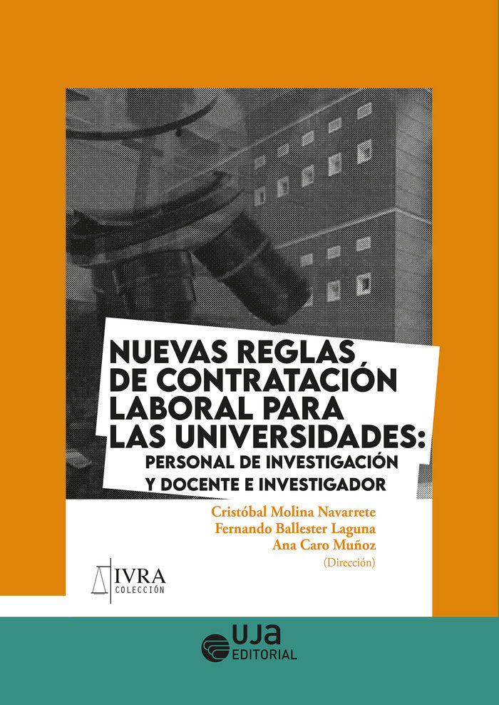 NUEVAS REGLAS DE CONTRATACION LABORAL PARA LAS UNIVERSIDADES, de MOLINA NAVARRETE, CRISTOBAL | portada del libro