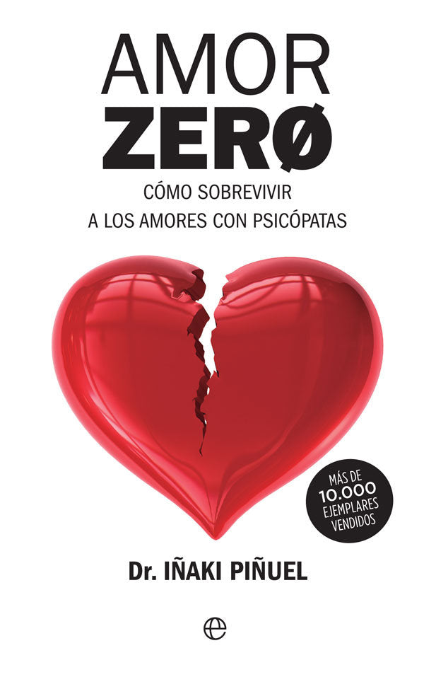 Amor zero, de Piñuel y Zabala, Iñaki | portada del libro