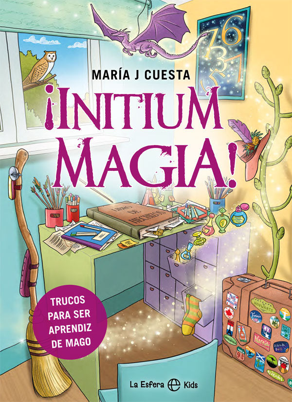 ¡Initium magia!, de Cuesta, María J | portada del libro