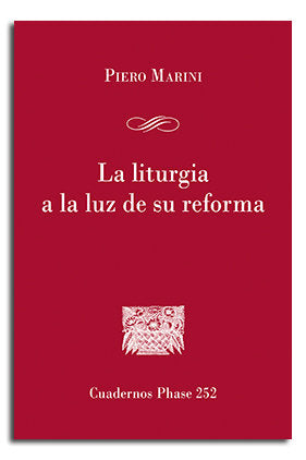 La liturgia a la luz de su reforma, de Marini, Piero | portada del libro