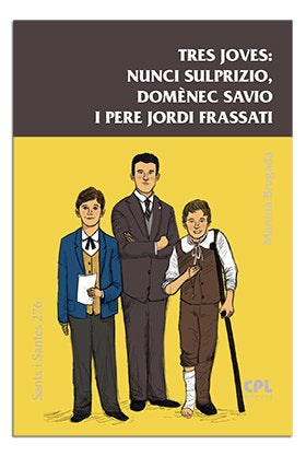 Tres joves: Nunci Sulprizio, Domènec Savio i Pere Jordi Frassati, de Brugada Clotas, Martirià | portada del libro