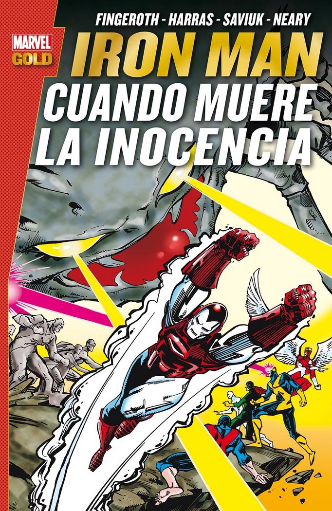 IRON MAN, de FINGEROTH | portada del libro