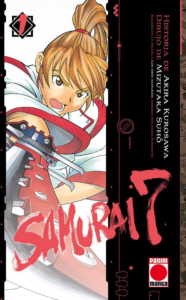 SAMURAI 7, de SUHOU | portada del libro