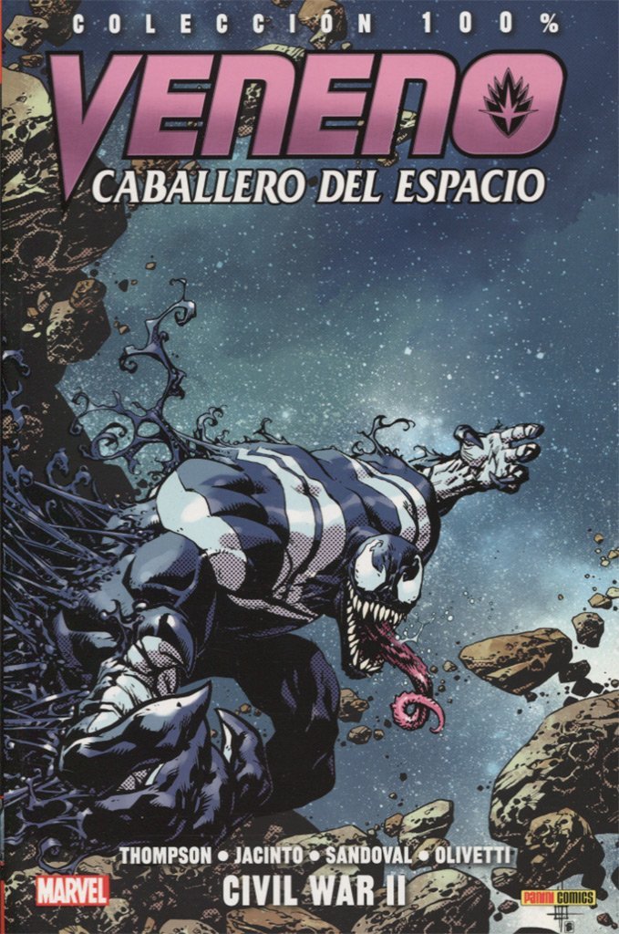 VENENO: CABALLERO DEL ESPACIO 02. CIVIL WAR II (ULTIMO NUMERO), de THOMPSON | portada del libro