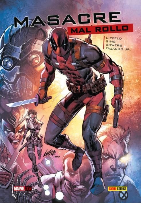 MASACRE: MAL ROLLO, de LIEFELD | portada del libro