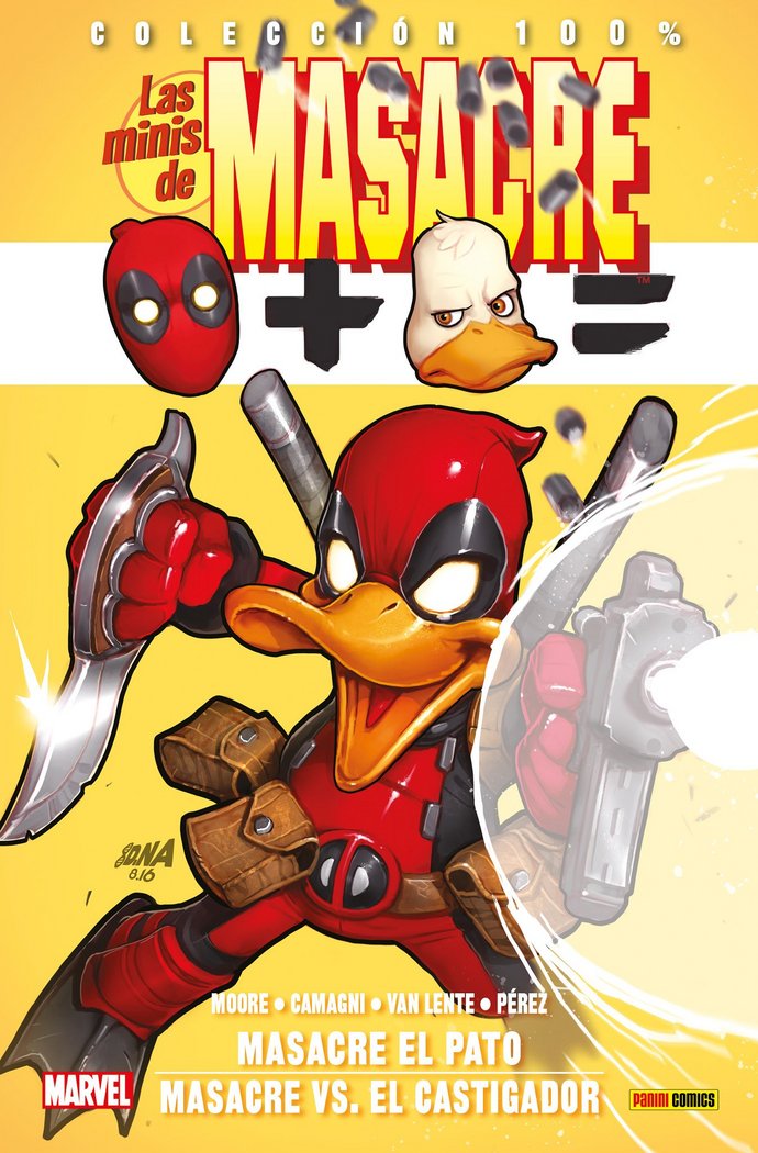 LAS MINIS DE MASACRE 10: MASACRE EL PATO / MASACRE VS EL CASTIGADOR, de AA.VV. | portada del libro