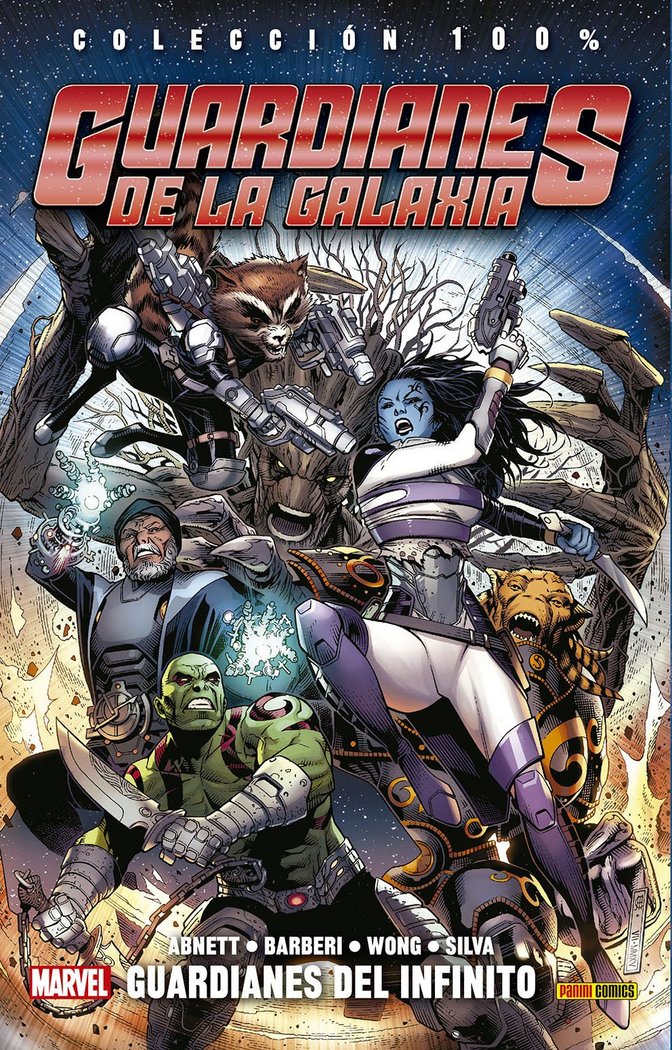 GUARDIANES DE LA GALAXIA: GUARDIANES DEL INFINITO, de AA.VV. | portada del libro