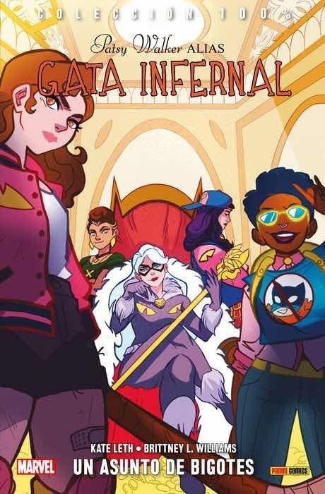 PATSY WALKER, ALIAS GATA INFERNAL 03: UN ASUNTO DE BIGOTES, de AA.VV. | portada del libro