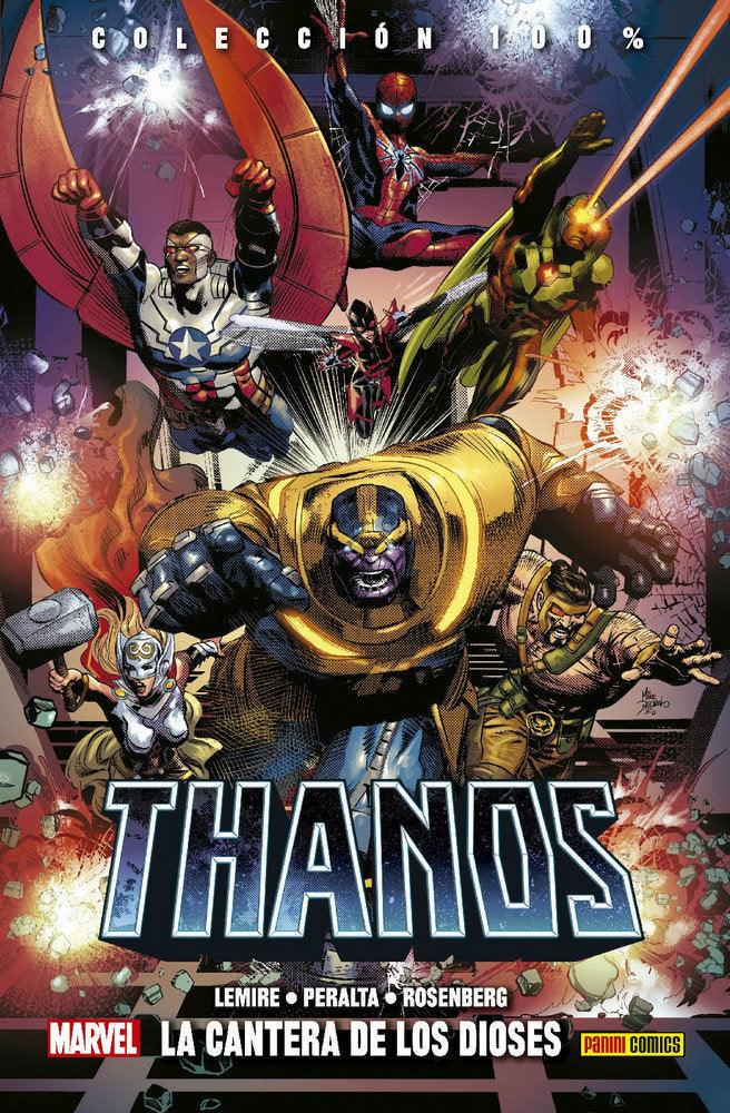 THANOS. LA CANTERA DE DIOSES, de AA.VV. | portada del libro