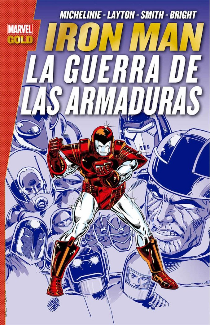 IRON MAN: LA GUERRA DE LAS ARMADURAS, de SMITH, BARRY | portada del libro