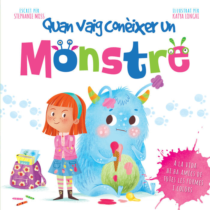 QUAN VAIG CONEIXER UN MONSTRE | portada del libro