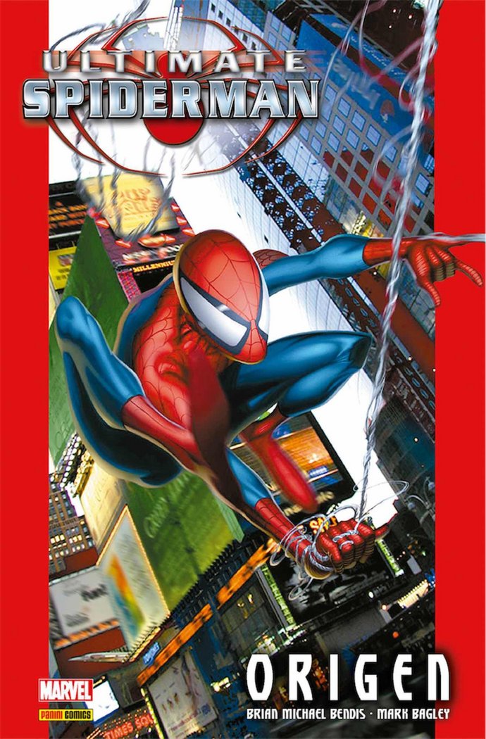 ULTIMATE SPIDERMAN INTEGRAL 01: ORIGEN, de BRIAN MICHAEL BENDIS | portada del libro