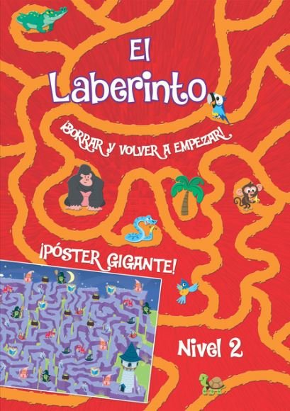 LABERINTO BORRAR Y VOLVER A EMPEZAR NIVEL 2 | portada del libro
