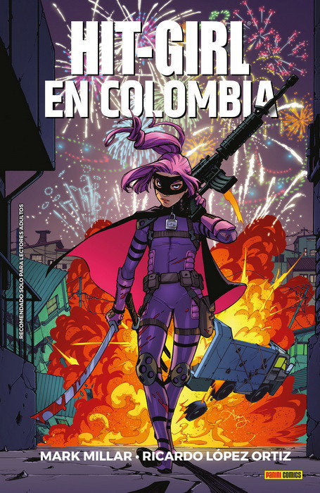 HIT GIRL EN COLOMBIA, de MARK MILLAR | portada del libro