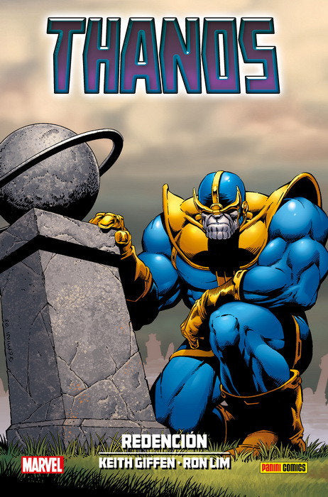 100 % MARVEL HC THANOS. REDENCION, de KEITH GIFFEN, RON LIM | portada del libro