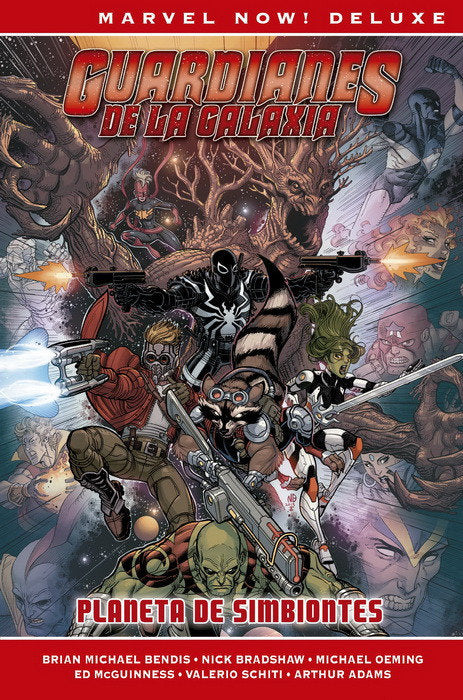 MARVEL NOW! DELUXE GUARDIANES DE LA GALAXIA DE B.M. BENDIS. PLANE, de ARTHUR ADAMS, BRIAN MICHAEL BENDIS, NICK BRADSHAW | por