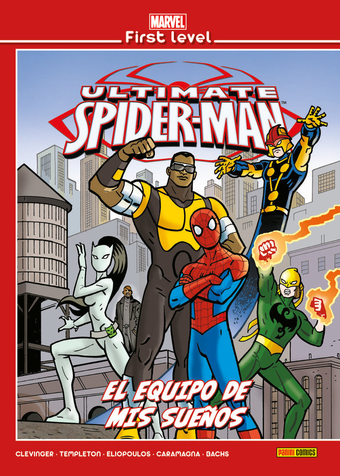 ULTIMATE SPIDERMAN, de BRIAN CLEVINGER | portada del libro