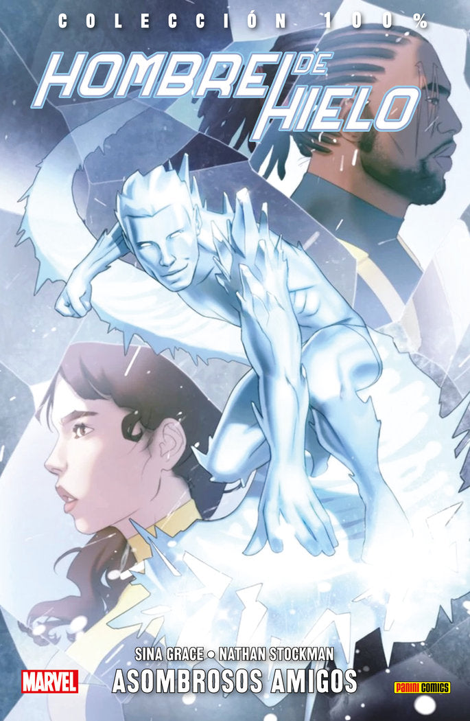 HOMBRE DE HIELO 03: ASOMBROSOS AMIGOS, de GRACE | portada del libro