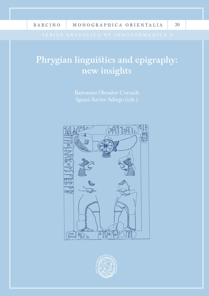 Phrygian linguistics and epigraphy: new insights, de AA.VV. | portada del libro