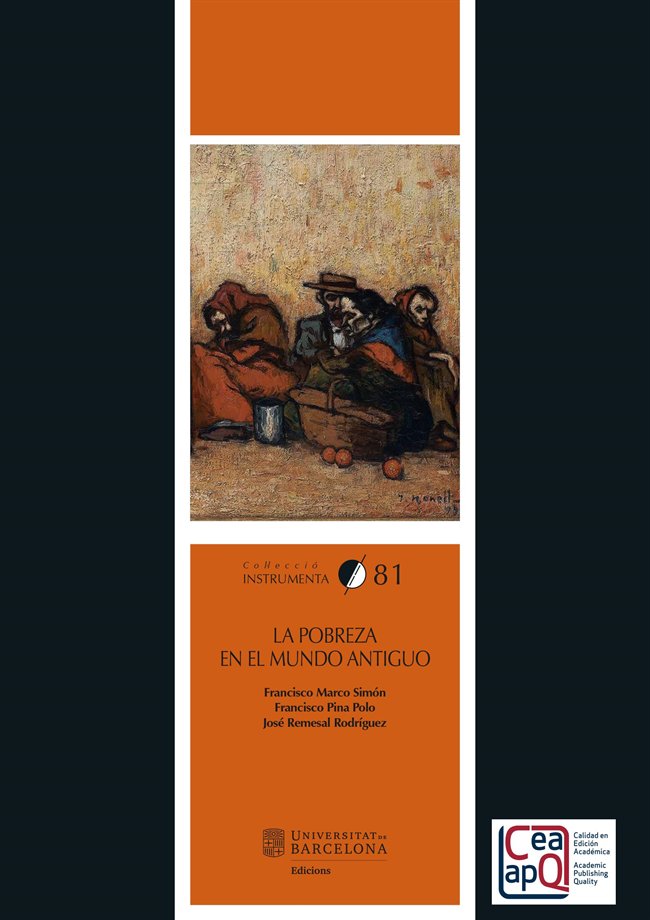 La pobreza en el mundo antiguo, de MARCO SIMON, FRANCISCO | portada del libro