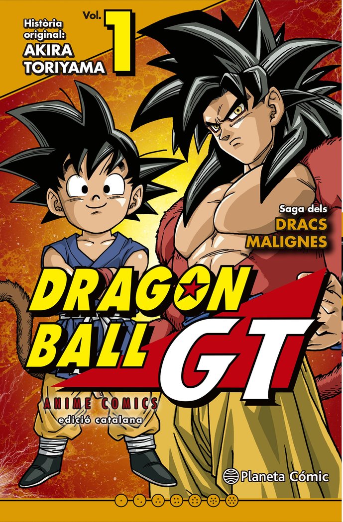 BOLA DE DRAC GT ANIME SERIE 1, de AKIRA TORIYAMA | portada del libro