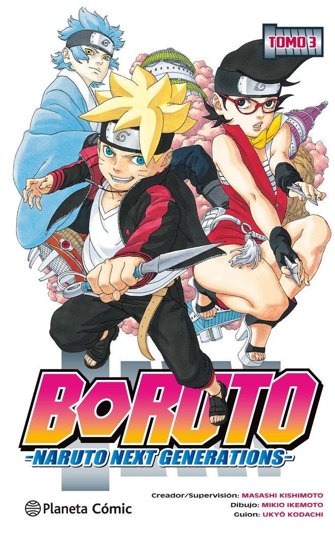 Boruto nº 03, de Kishimoto, Masashi | portada del libro