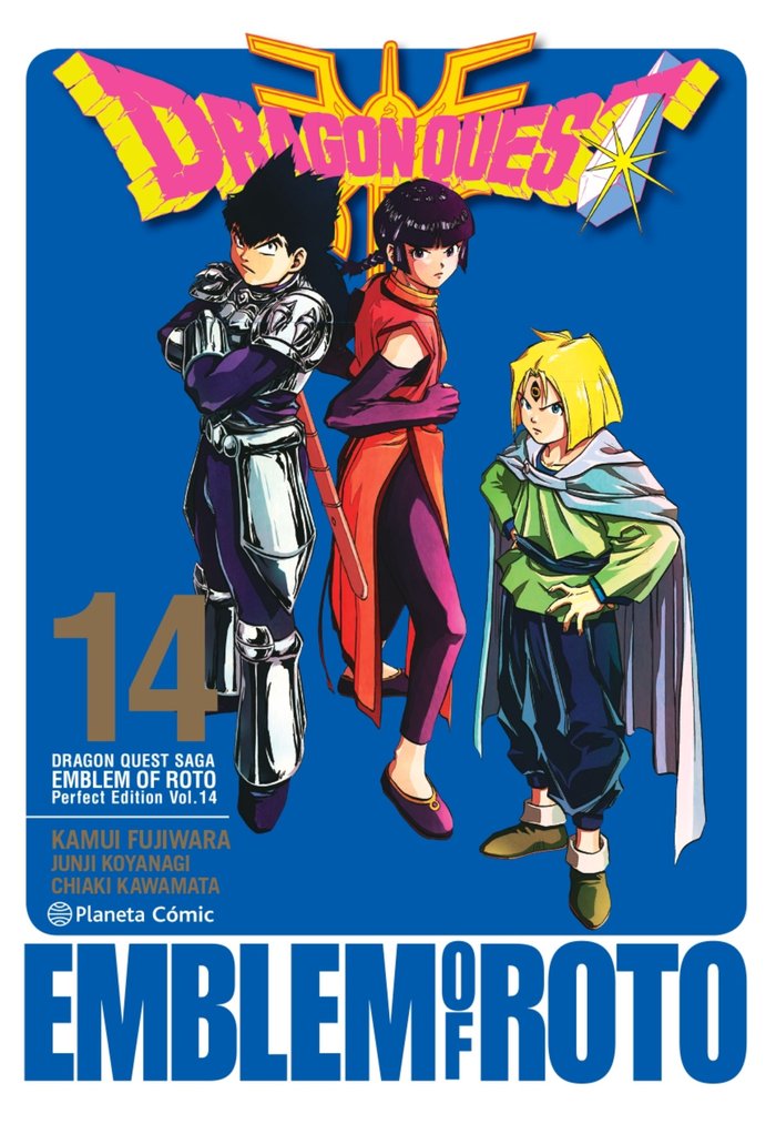Dragon Quest Emblem Of Roto nº 14/15, de Fujiwara, Kamui | portada del libro