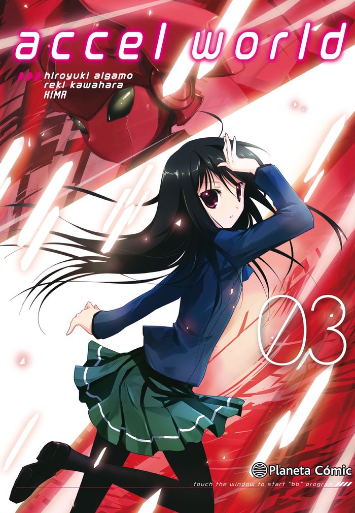 Accel World nº 03/08, de Kawahara, Reki | portada del libro
