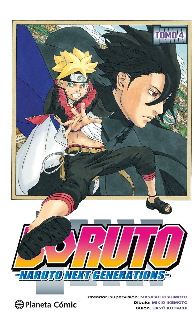 Boruto nº 04, de Kishimoto, Masashi | portada del libro
