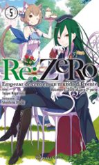 Re:Zero nº 05 (novela), de Tappei Nagatsuki | portada del libro
