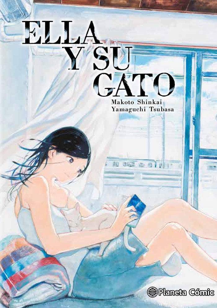 Ella y su gato, de Shinkai, Makoto | portada del libro