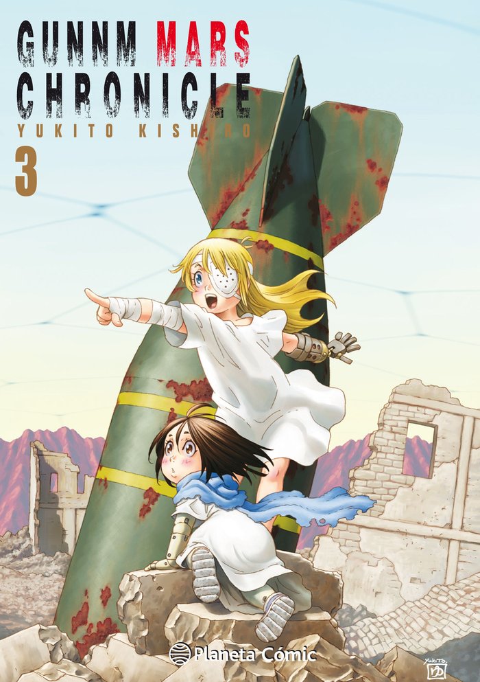 Gunnm Alita Mars Chronicle nº 03, de Kishiro, Yukito | portada del libro