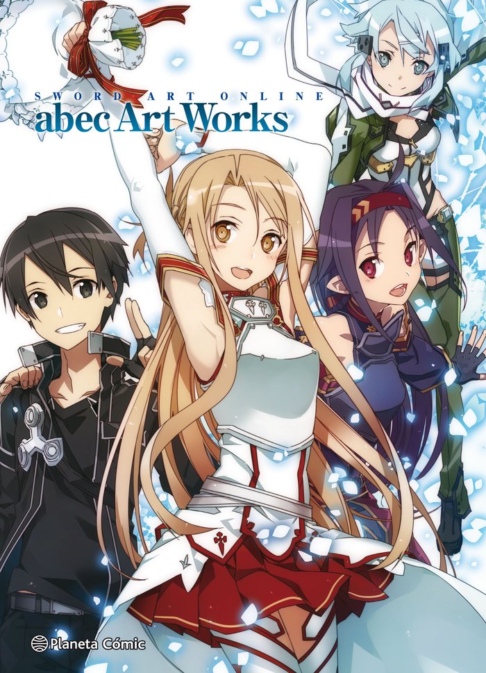 Sword Art Online abec Art Works, de Kawahara | portada del libro