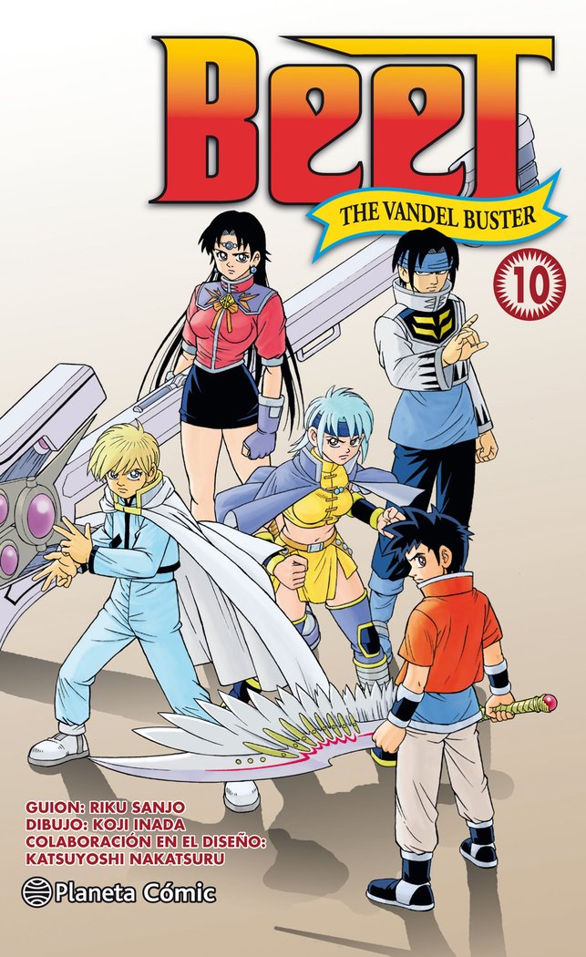 Beet The Vandel buster nº 10/13, de Sanjo, Riku | portada del libro