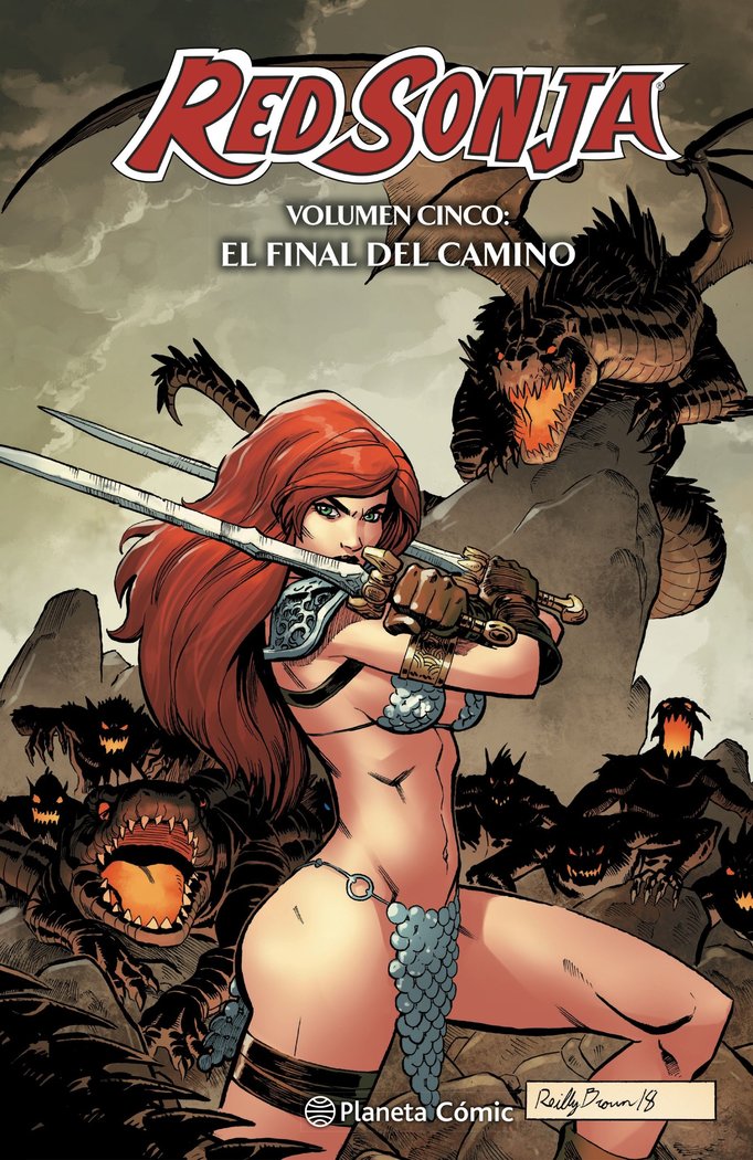 RED SONJA Nº 05/05, de AMY CHU | portada del libro