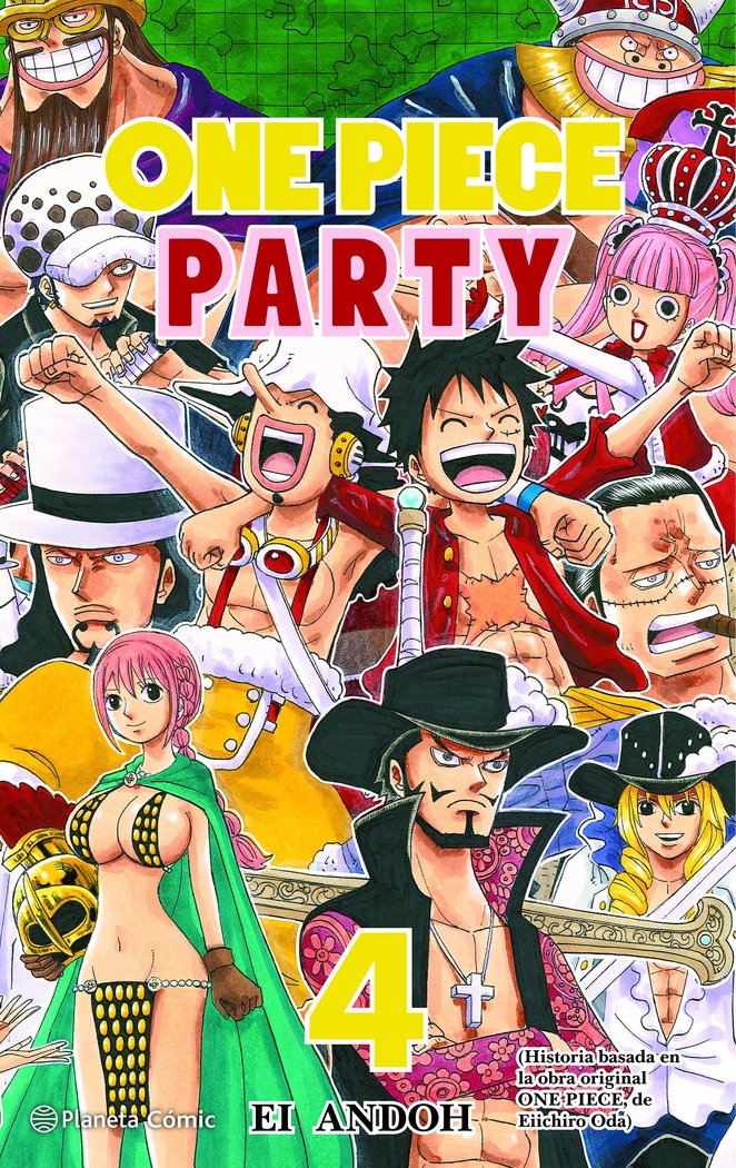 ONE PIECE PARTY Nº 04, de ODA, EIICHIRO | portada del libro