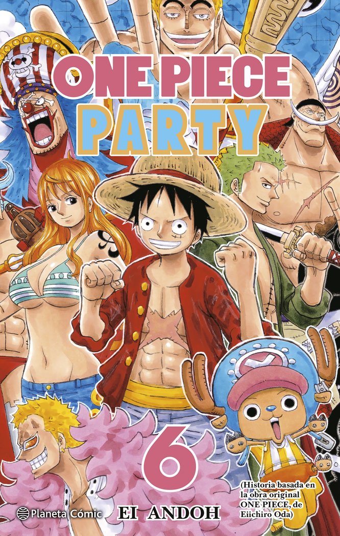 ONE PIECE PARTY Nº 06, de ODA, EIICHIRO | portada del libro