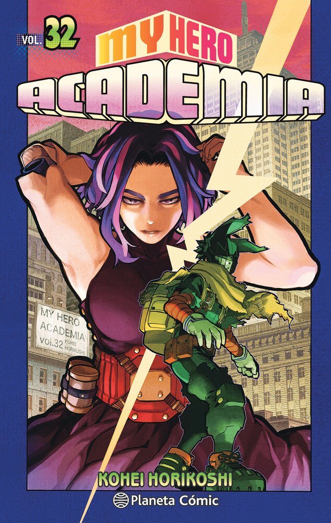 MY HERO ACADEMIA Nº 32, de KOHEI HORIKOSHI | portada del libro
