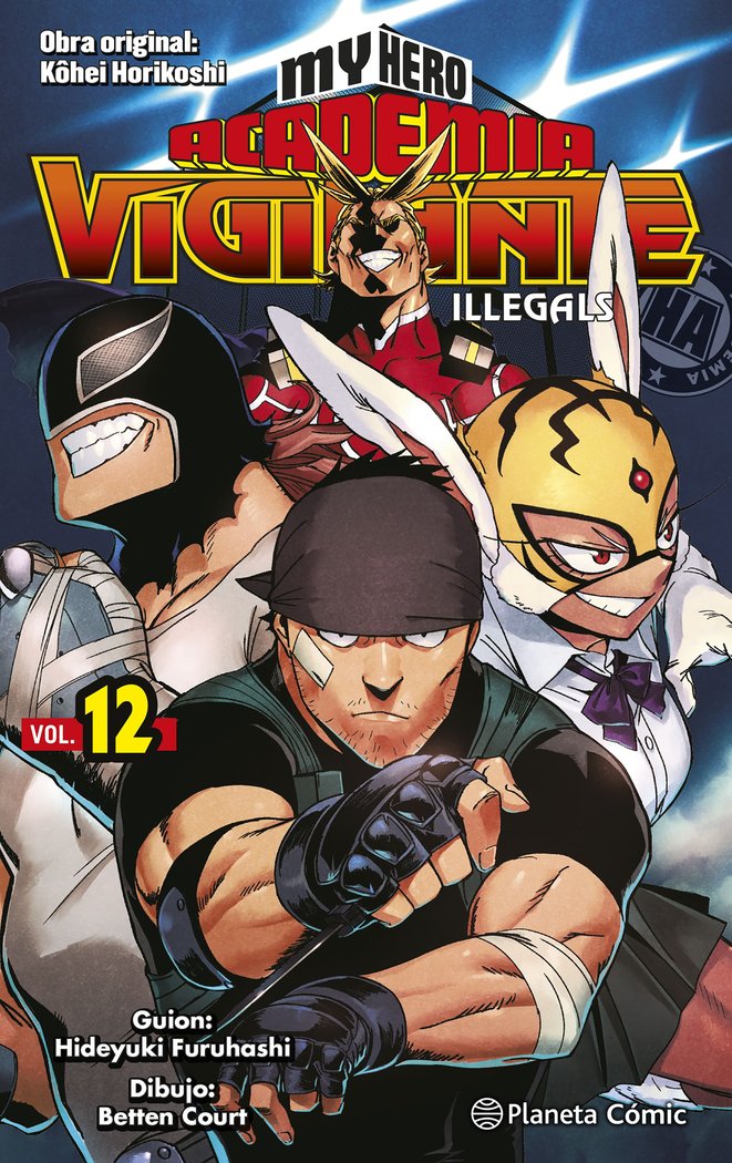 MY HERO ACADEMIA VIGILANTE ILLEGALS Nº 12, de HORIKOSHI, KOHEI | portada del libro