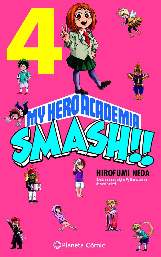 MY HERO ACADEMIA SMASH Nº 04/05, de HORIKOSHI, KOHEI | portada del libro
