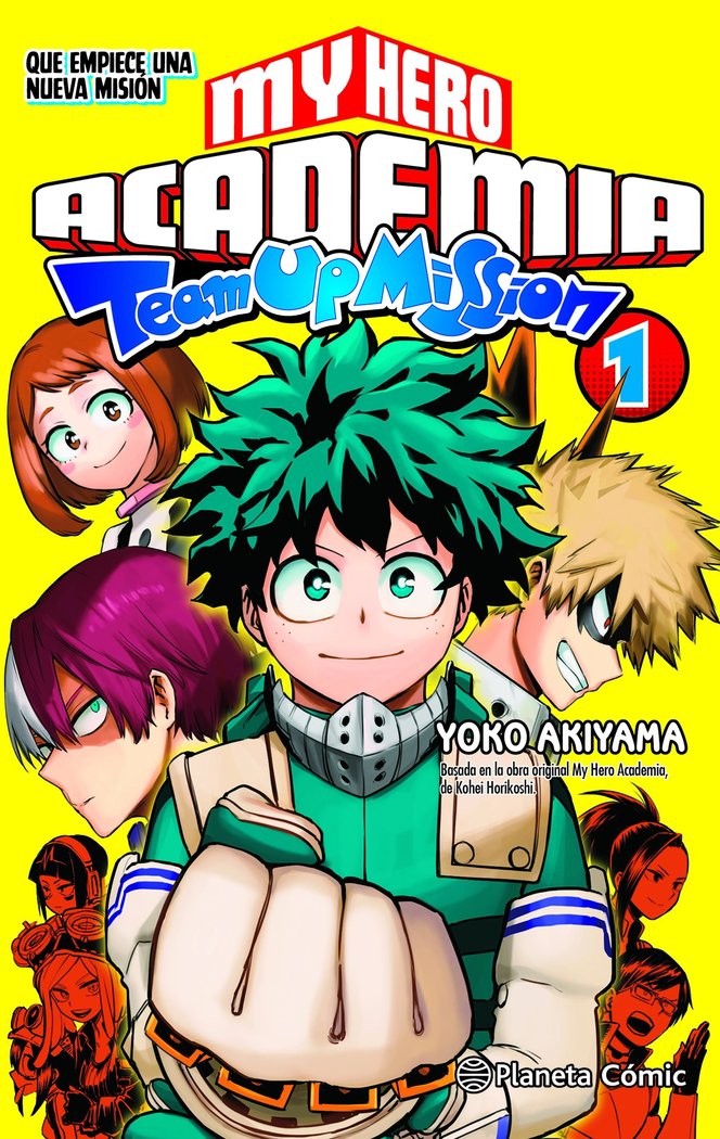 MY HERO ACADEMIA TEAM UP MISSION Nº 01, de HORIKOSHI, KOHEI | portada del libro
