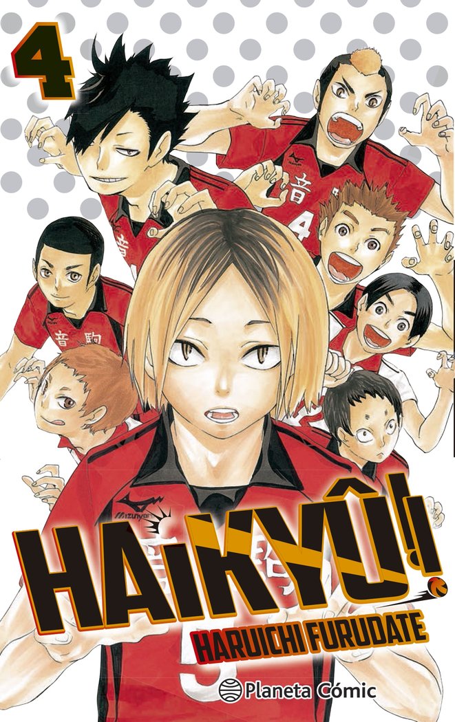 HAIKYU!! Nº 04, de FURUDATE, HARUICHI | portada del libro